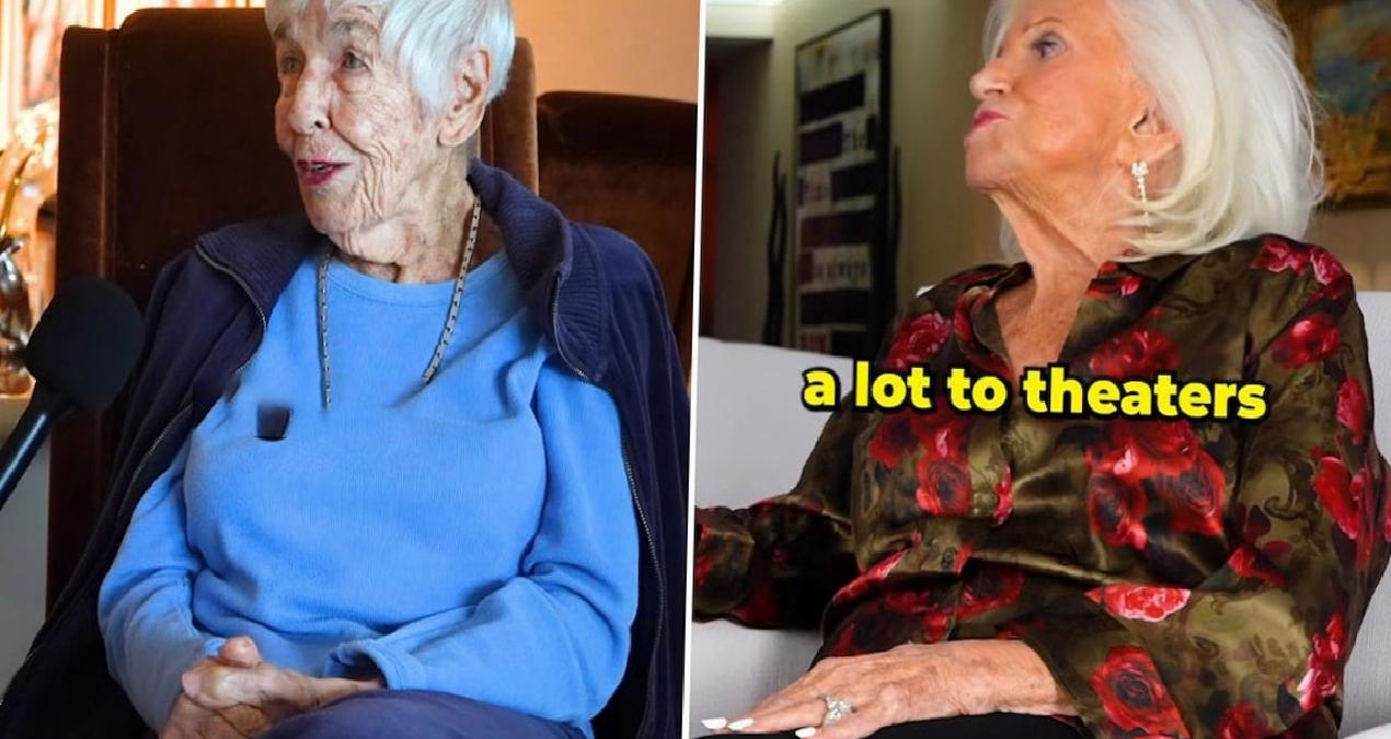 100 yaşındaki iki kadın ezber bozdu: “Beslenme ve spordan önemli bir şey var”
