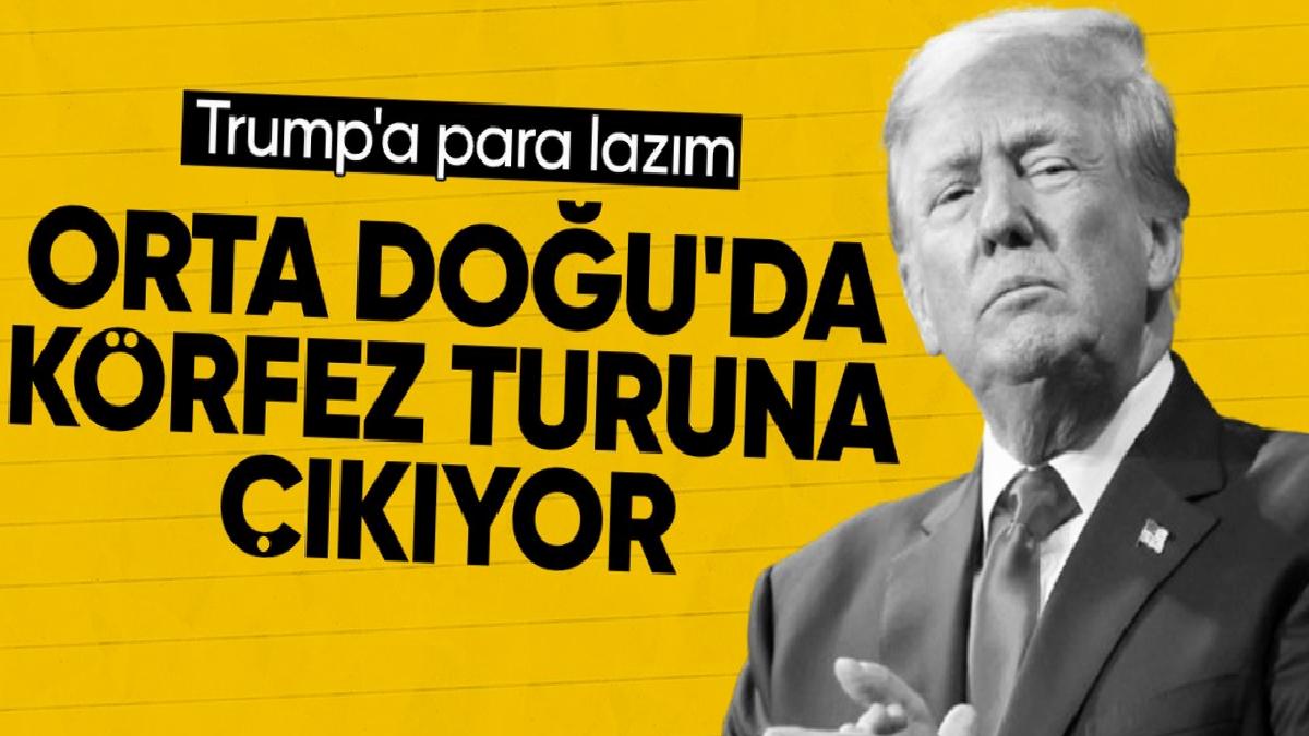 ABD Başkanı Donald Trump Körfez turuna çıkıyor