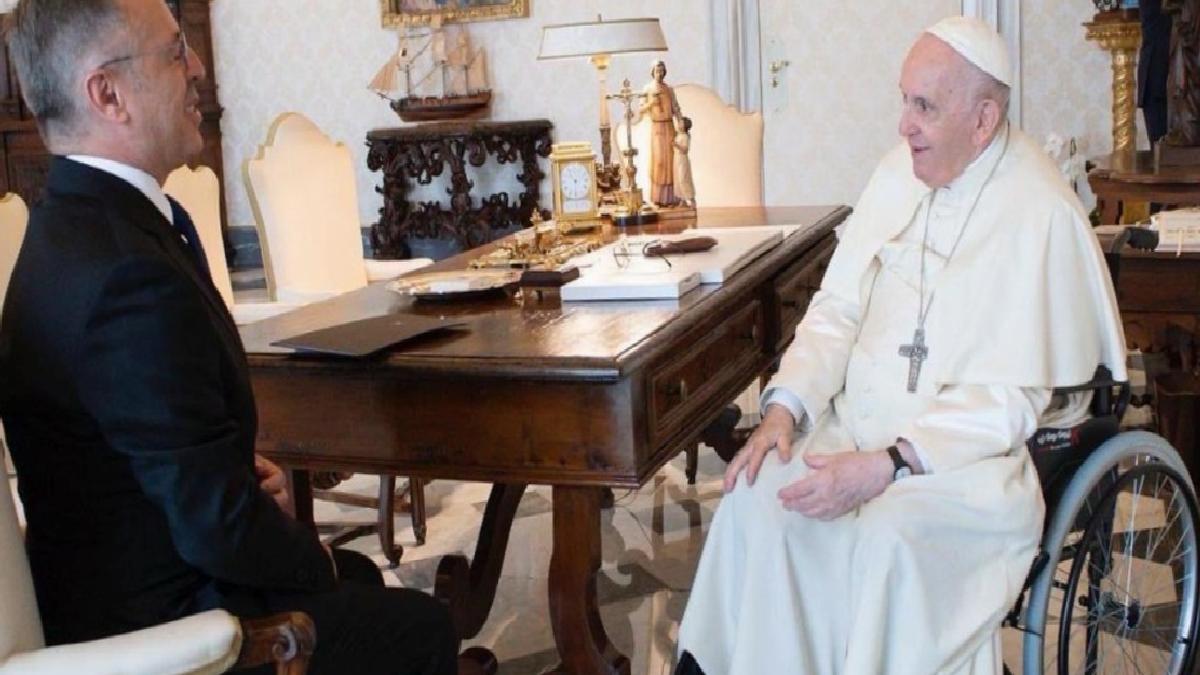 Abu Dabi Büyükelçisi Lütfullah Göktaş, Papa Francis için taziye mesajı yayınladı