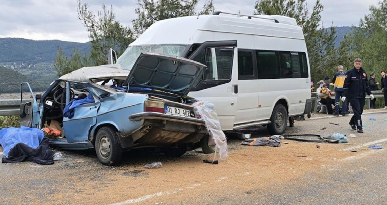 Adana’da korkunç kaza! Aynı aileden 5 kişi öldü, 8 kişi de yaralandı
