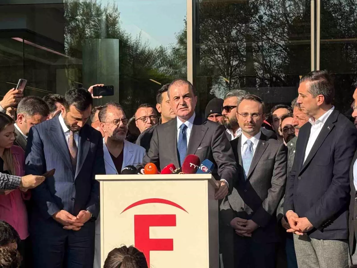 AK Parti Sözcüsü Ömer Çelik, Sırrı Süreyya Önder’in Sağlık Durumunu Değerlendirdi