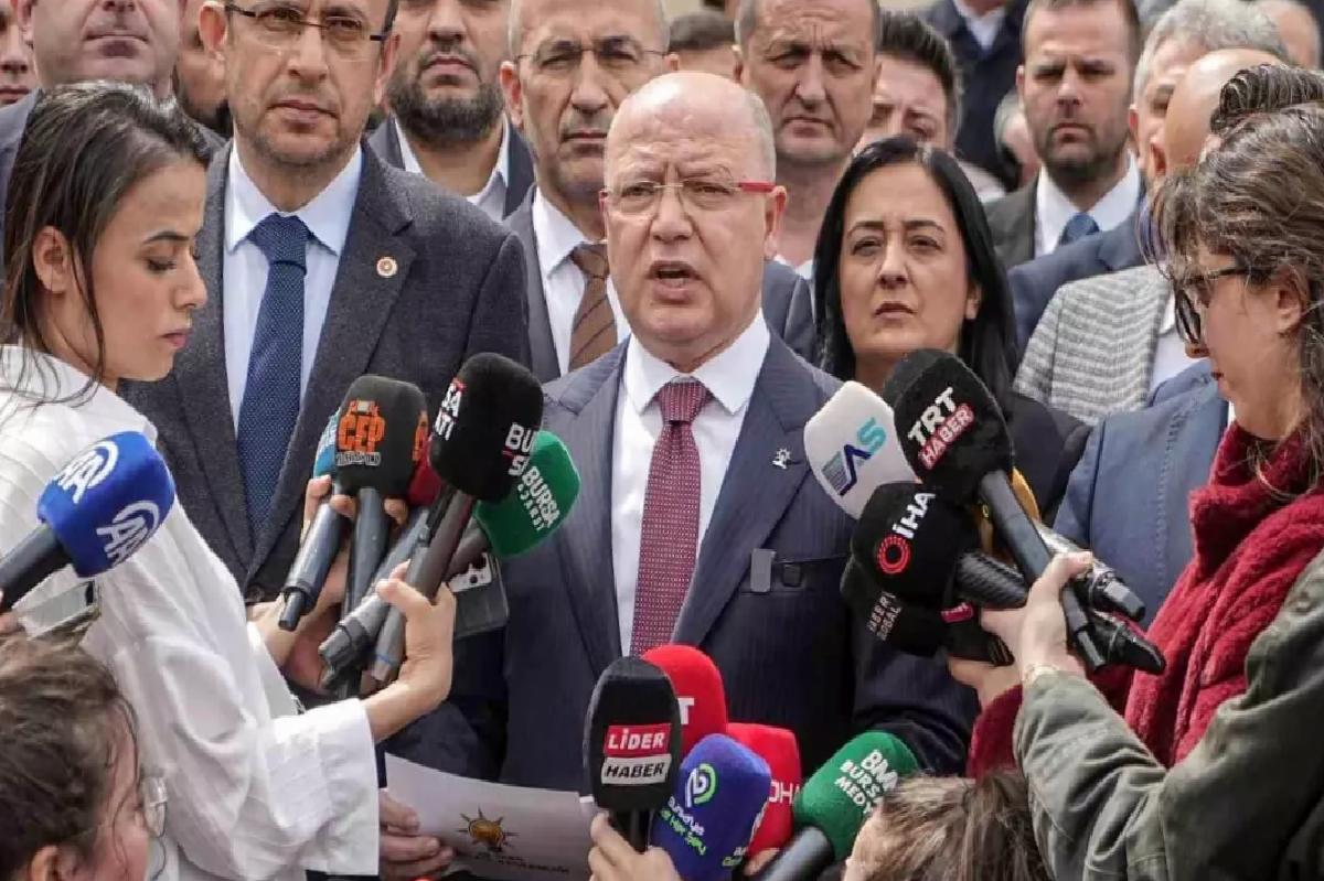 Ak Parti’den Bursa Büyükşehir Belediye Başkanı Mustafa Bozbey hakkında suç duyurusu