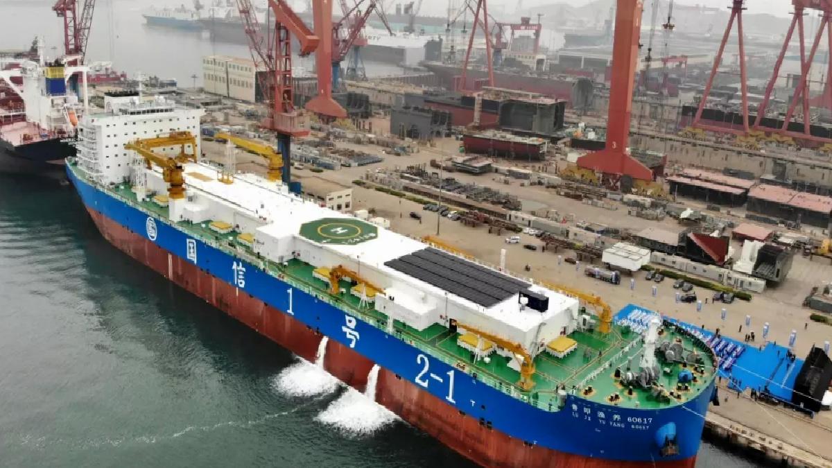 Akıllı Su Ürünleri Gemisi Qingdao’da Faaliyete Geçti