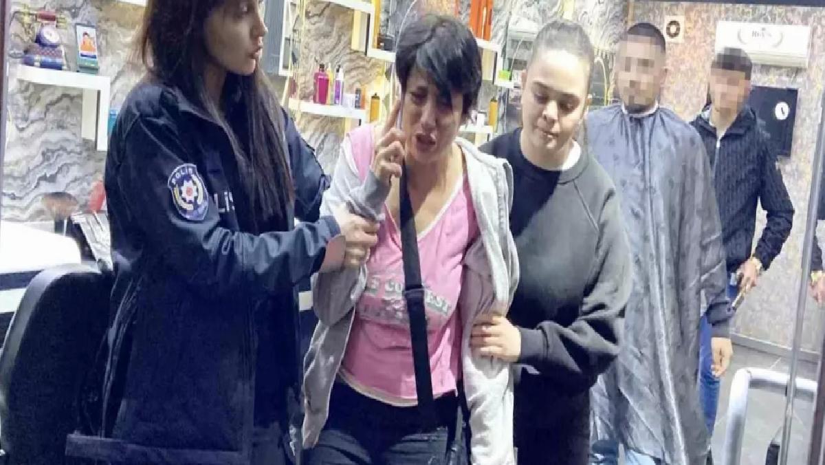 Aksaray’da Alkolle Rahatsızlık Veren Kadın