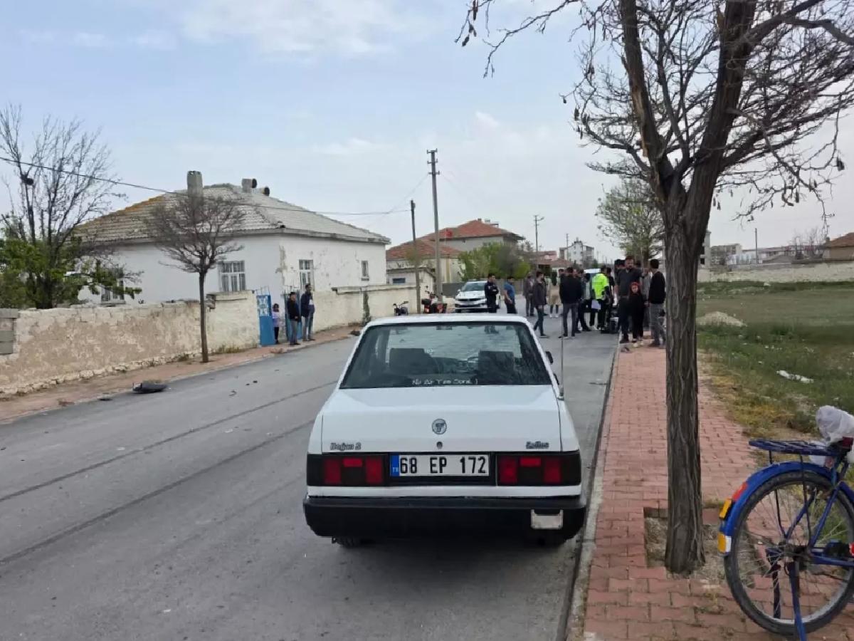 Aksaray’da Elektrikli Bisikletli Adam Öldü