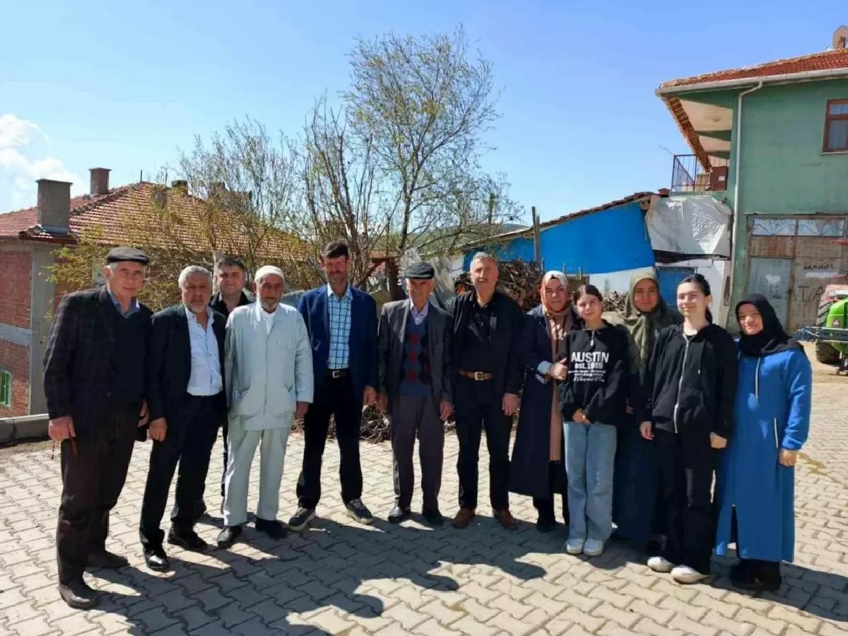 Akyurt’ta Hacı Adaylarına Duvaralarla Uğurlama