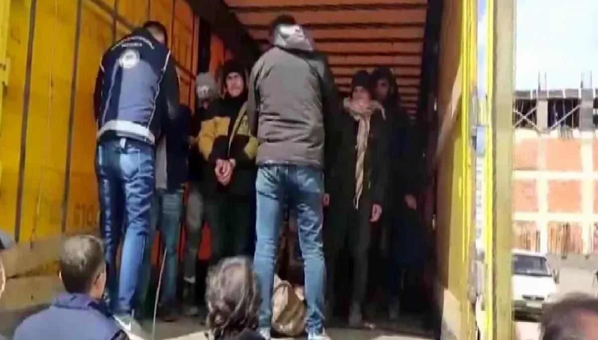 Amasya’da 10 Kaçak Göçmen Yakalandı