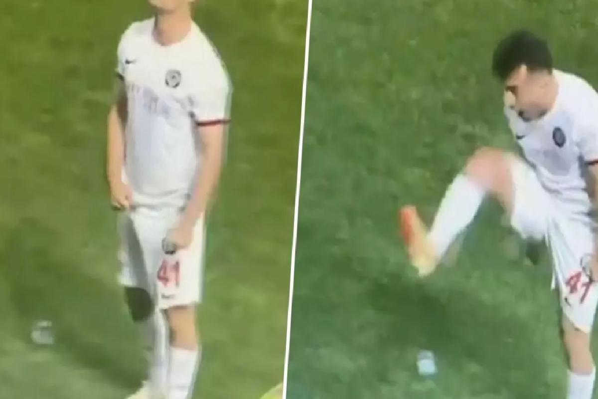 Amedspor-Çorum FK maçına damga vurdu! Burak Süleyman’dan tribünlere tartışma yaratan hareketler