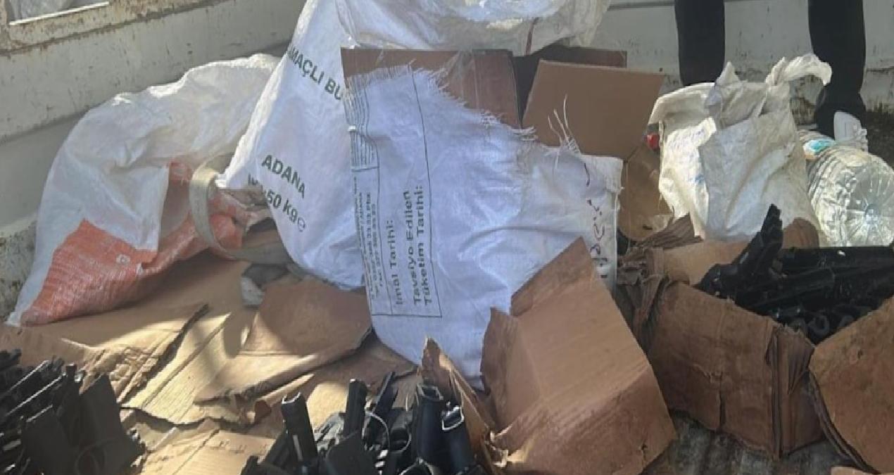 Ankara’da kaçakçılık operasyonunda 100 ruhsatsız tabanca ele  geçirildi