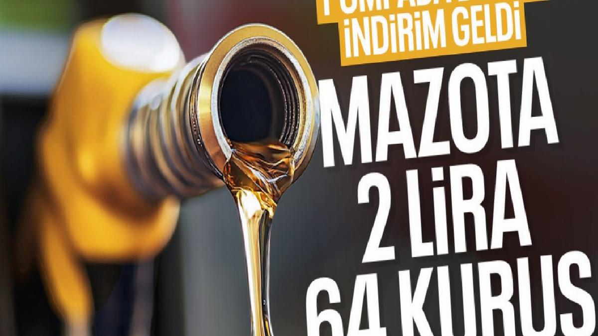 Araç sahipleri bu habere sevinecek: Motorine indirim geliyor