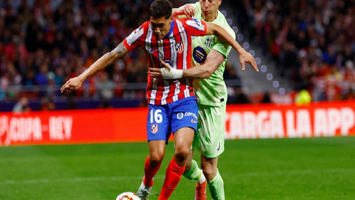 Atletico Madrid’i yenen Barcelona tur atladı
