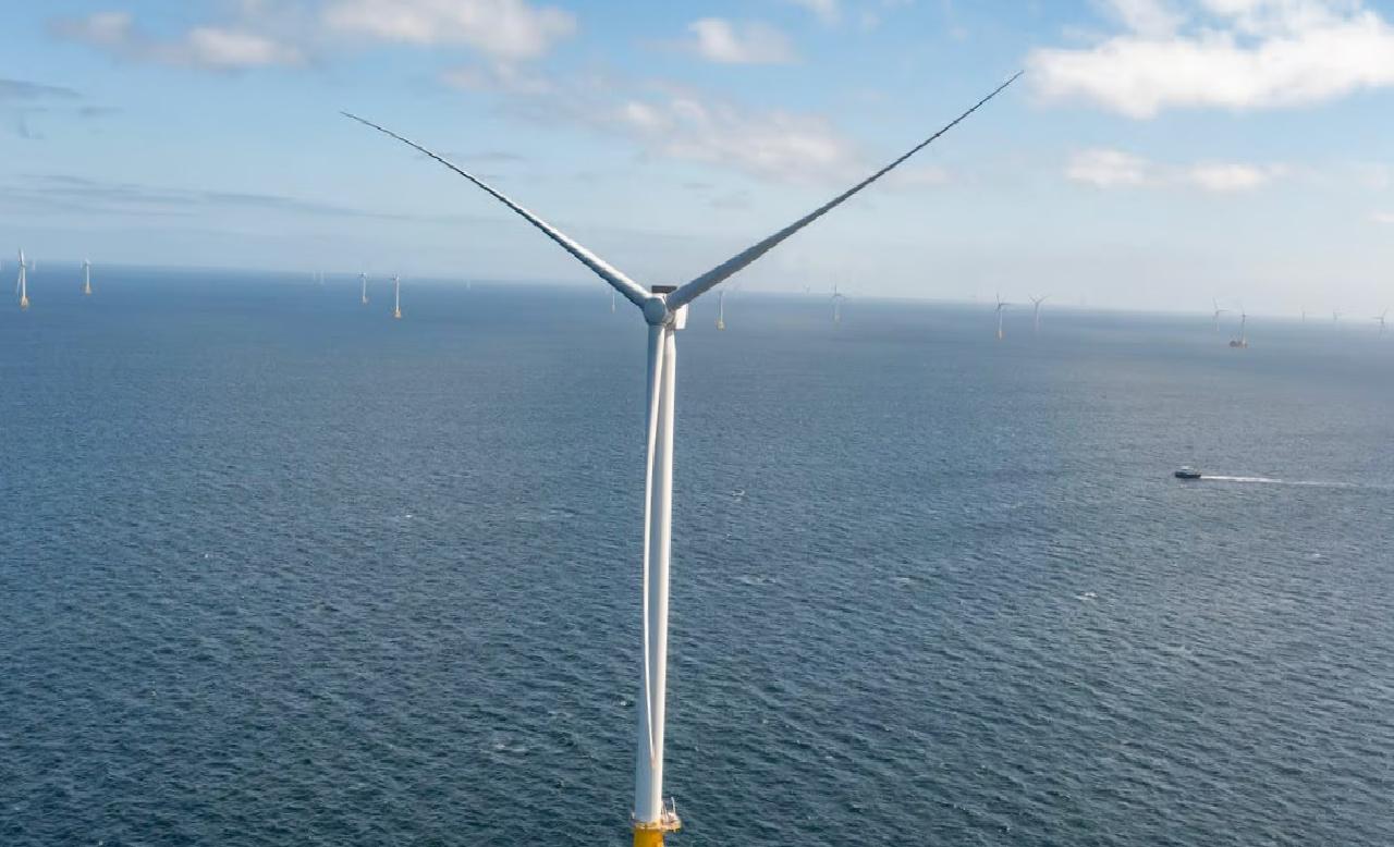 Avrupa’dan Çin’e yanıt: 21,5 MW’lık dünyanın en büyük yüzer rüzgar türbini kuruldu