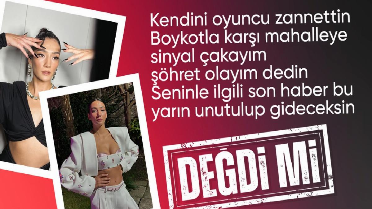 Aybüke Pusat’ın boykot şöhreti kısa sürdü