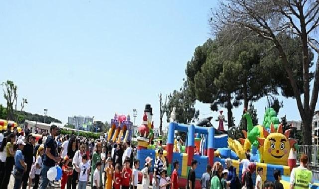 Aydın Büyükşehir Belediyesi, 23 Nisan Ulusal Egemenlik ve Çocuk Bayramı’nı Şenliklerle Kutladı