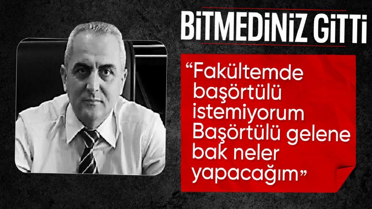 Aydın’da akademisyenden başörtülü öğrenciler ve AK Parti hakkında skandal sözler
