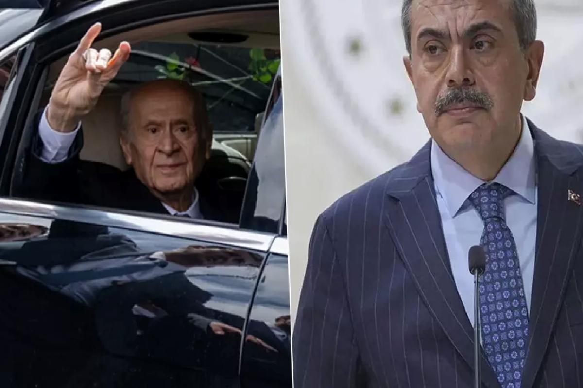 Bahçeli, Özgür Özel’in eleştirilerinin odağındaki Bakan Tekin’e sahip çıktı