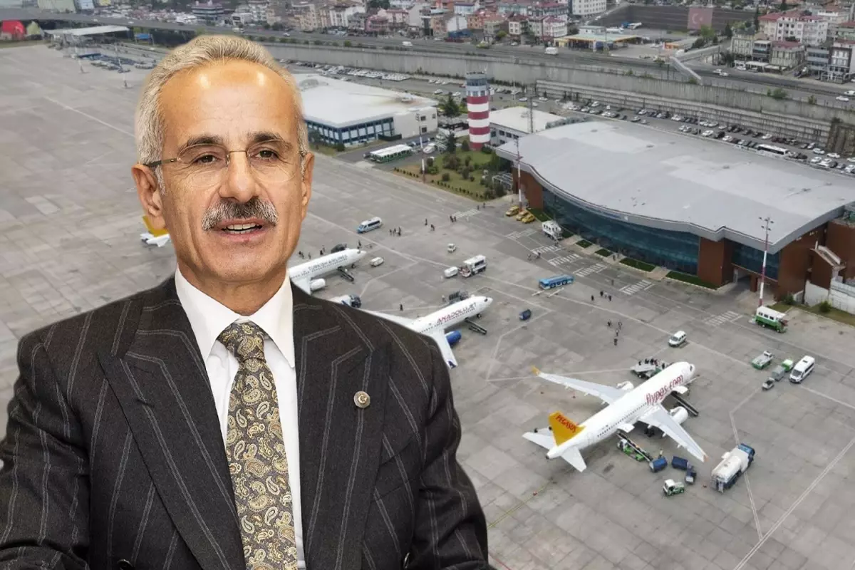 Bakan Uraloğlu’ndan Trabzon’a yeni havalimanı müjdesi