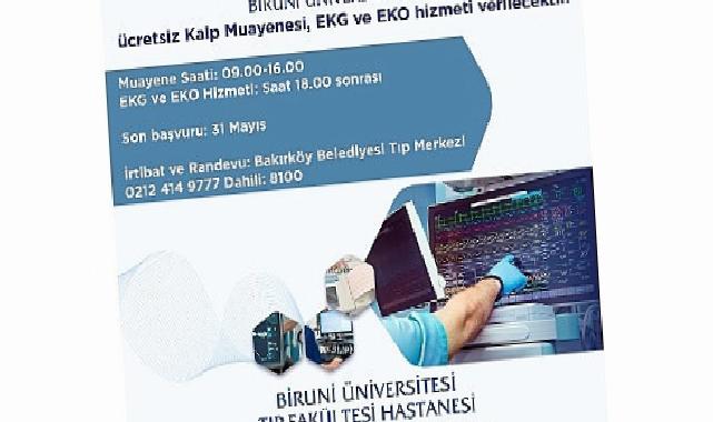 Bakırköy Belediyesinden Ücretsiz Kalp Sağlığı Taraması