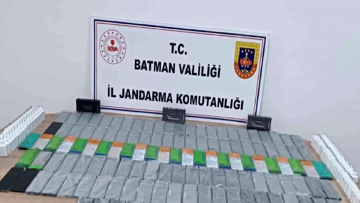 Batman’da 132 Kaçak Cep Telefonu Ele Geçirildi