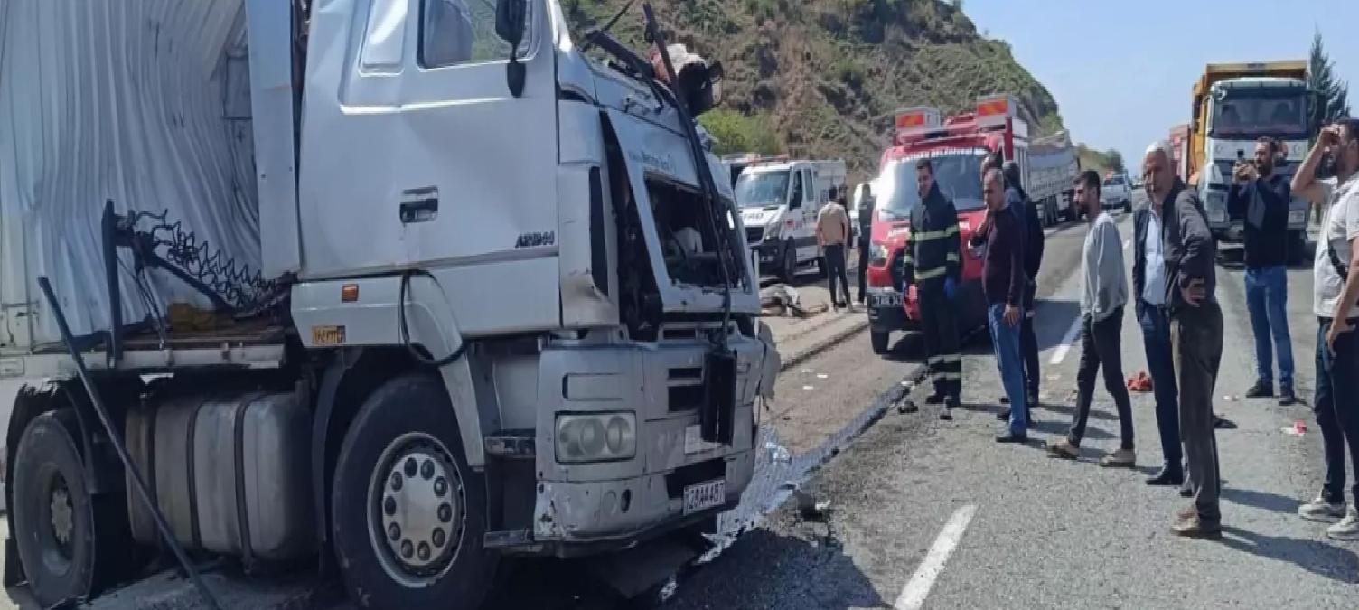 Batman’da TIR Çarpışmasında 1 Ölü, 1 Yaralı