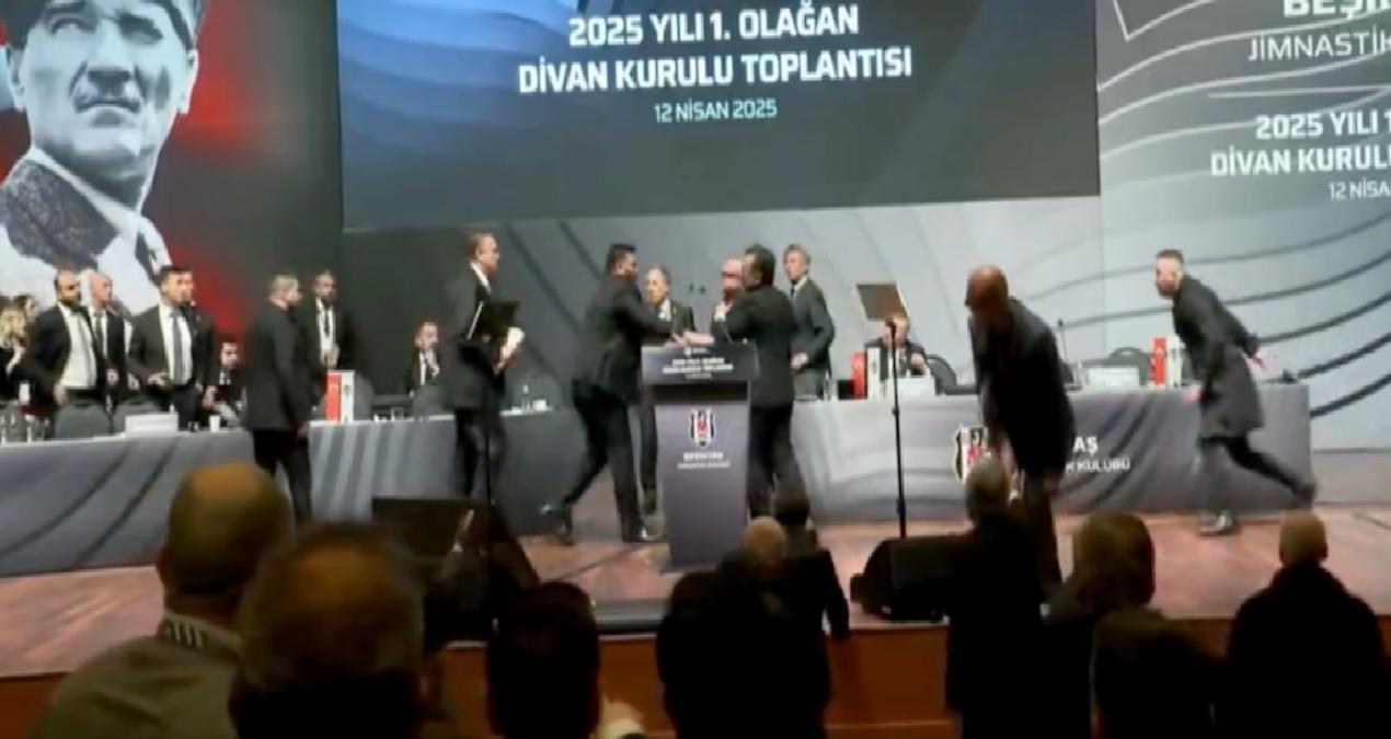 Beşiktaş Divan Kurulu’nda kavga! Hasan Arat’a yumruk