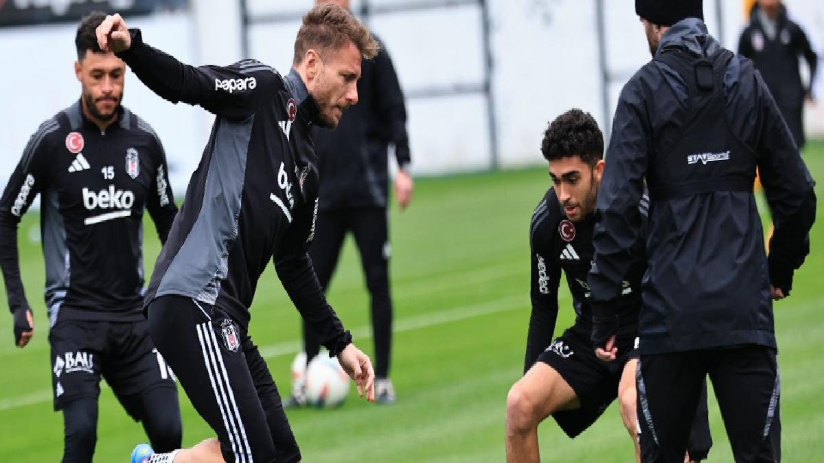 Beşiktaş, Göztepe maçı hazırlıklarını tamamladı