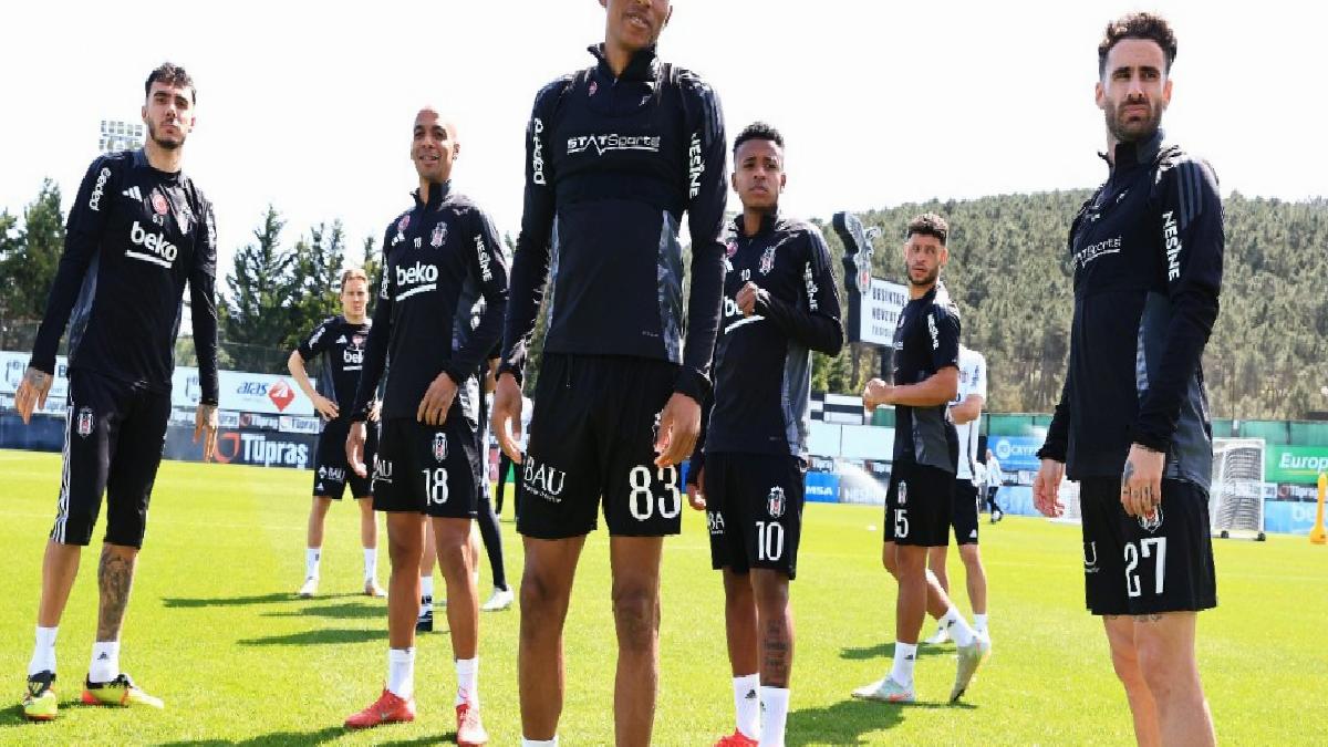 Beşiktaş kondisyon ve taktik çalışması yaptı