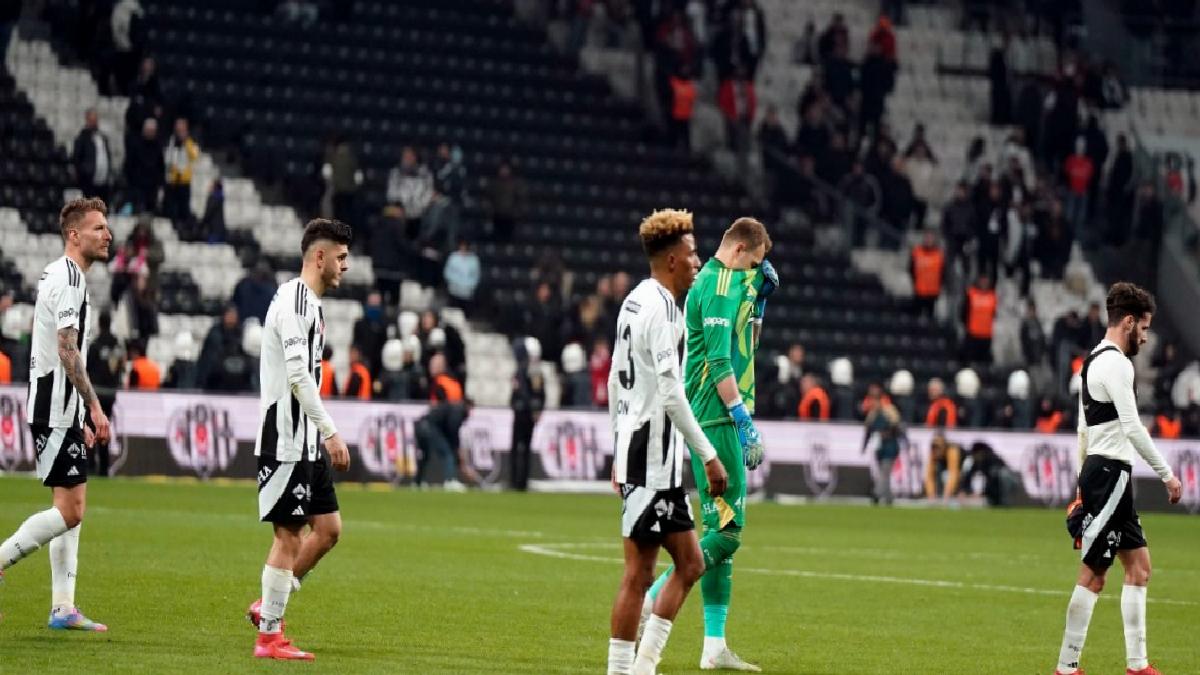 Beşiktaş, son 5 lig maçında 3 yenilgi yaşadı