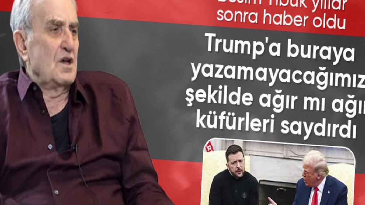 Besim Tibuk, Donald Trump’a ana avrat küfretti