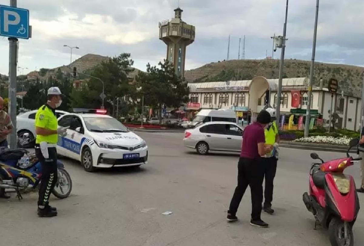 Beypazarı’nda Motosiklet Denetimi
