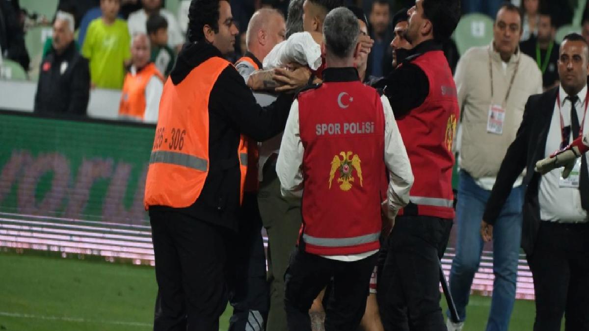 Bodrum FK – Samsunspor maçının sonunda gergin anlar!