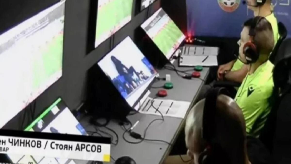 Bulgaristan Ligi’nde skandal olay: VAR hakemi canlı yayında bahis oynadı