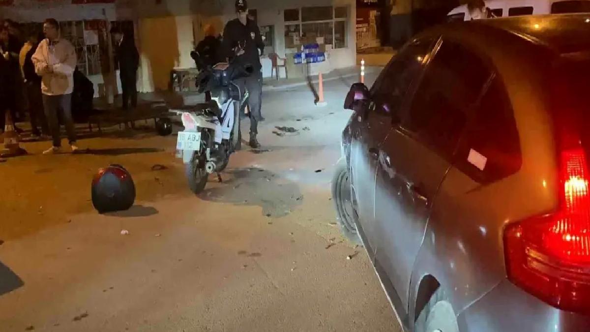 Burdur’da Motosiklet Kazası: Bir Yaralı