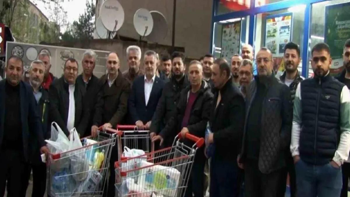 Bursa’da Spor Kulüpleri Esnafa Destek Verdi