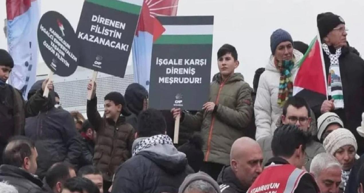 CHP, Filistin için Taksim’e yürüyecek