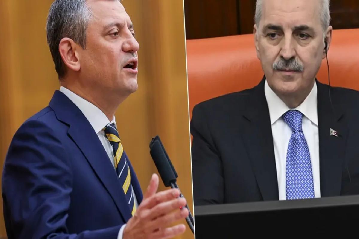 CHP Lideri Özgür Özel’den TBMM Başkanı Numan Kurtulmuş’a Sert Tepki
