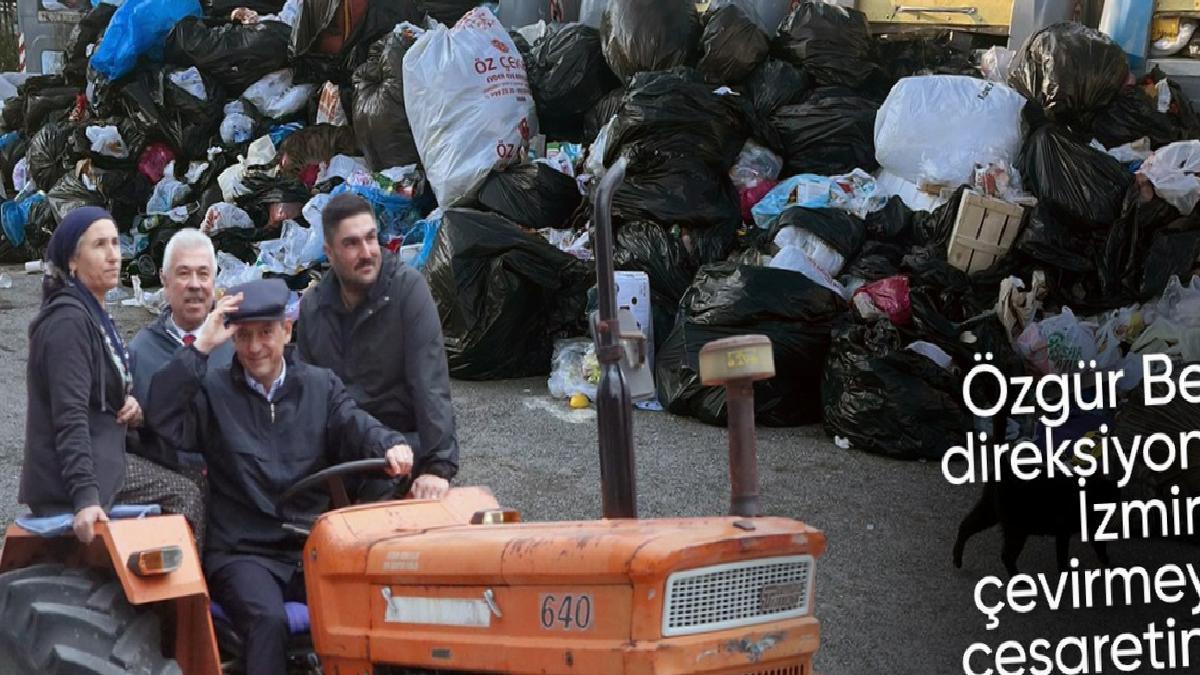 Çiğli’de grev sürüyor, sokaklar çöpten geçilmiyor