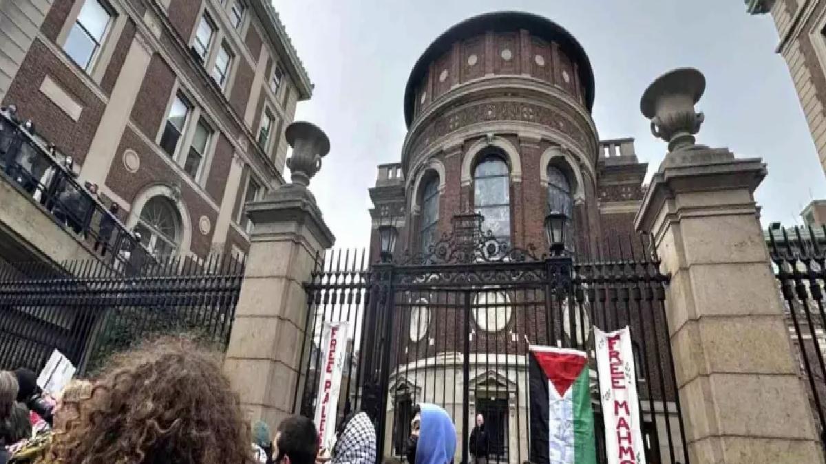 Columbia Üniversitesi’nde Filistin Destek Eylemi