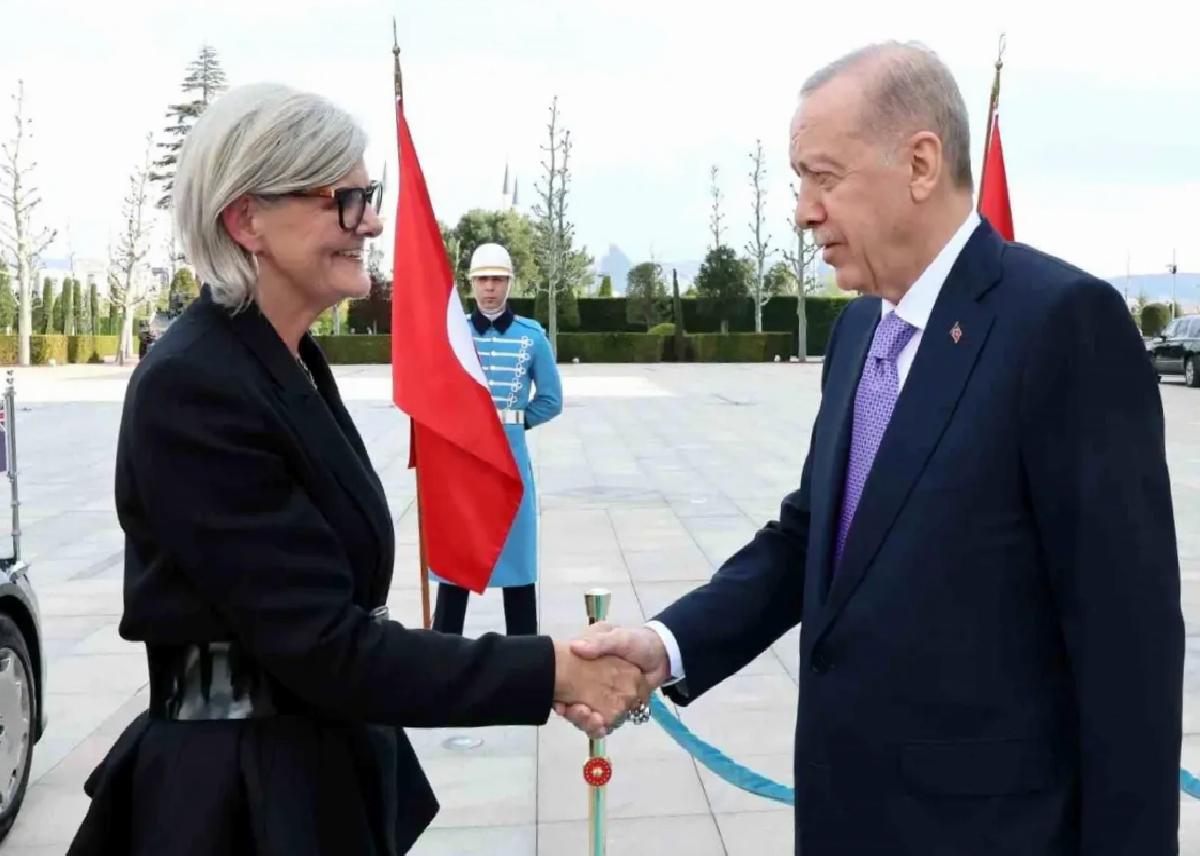 Cumhurbaşkanı Erdoğan, Avustralya Genel Valisi Mostyn’i kabul etti