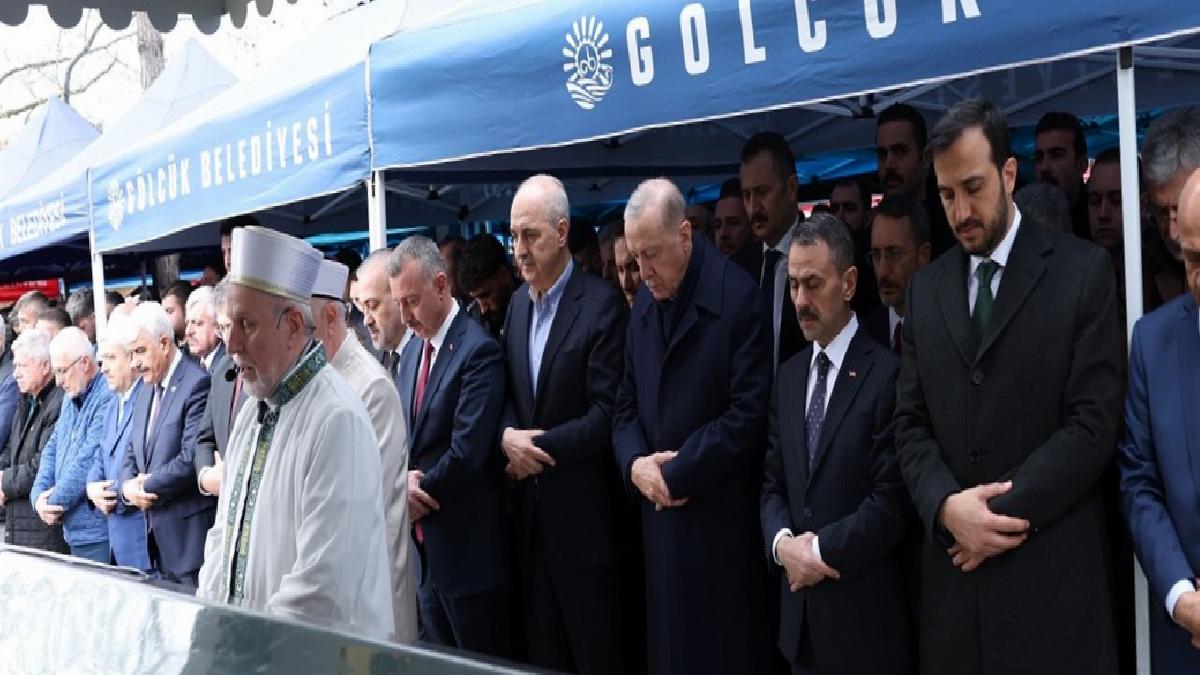 Cumhurbaşkanı Erdoğan, Burhan Abiş’in cenazesine katıldı