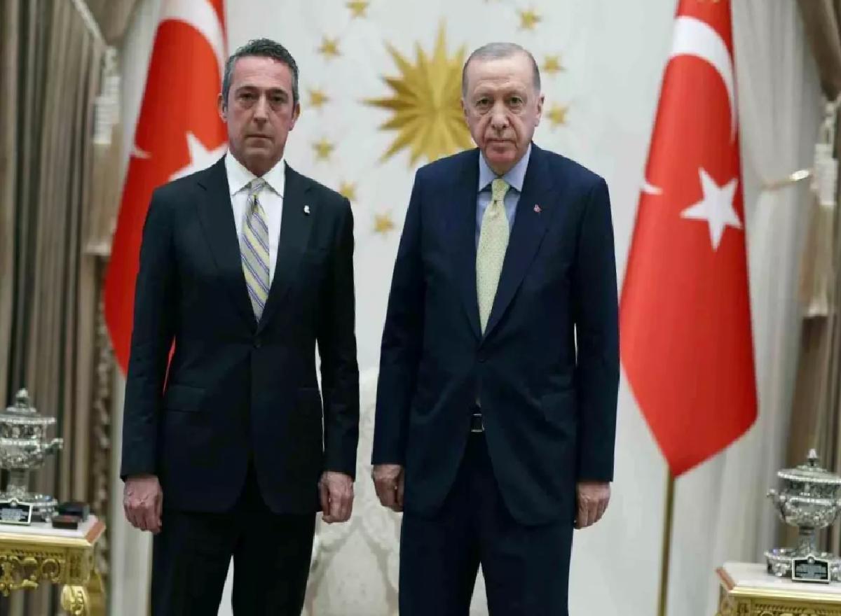 Cumhurbaşkanı Erdoğan, Fenerbahçe Spor Kulübü Başkanı Koç’u kabul etti