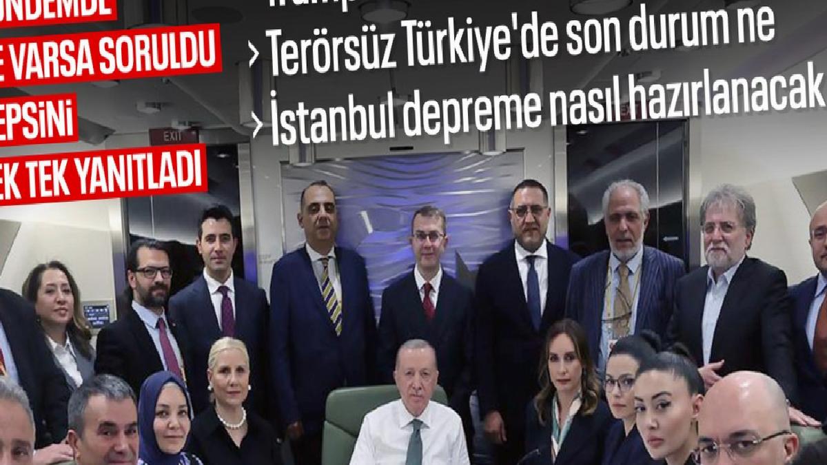 Cumhurbaşkanı Erdoğan’dan İtalya ziyareti dönüşü gündem değerlendirmesi