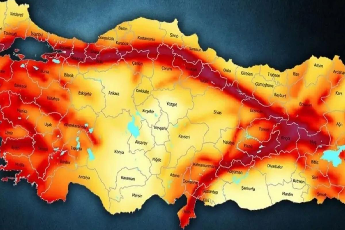 Deprem haritası güncellendi! İşte en güvenli 23 il