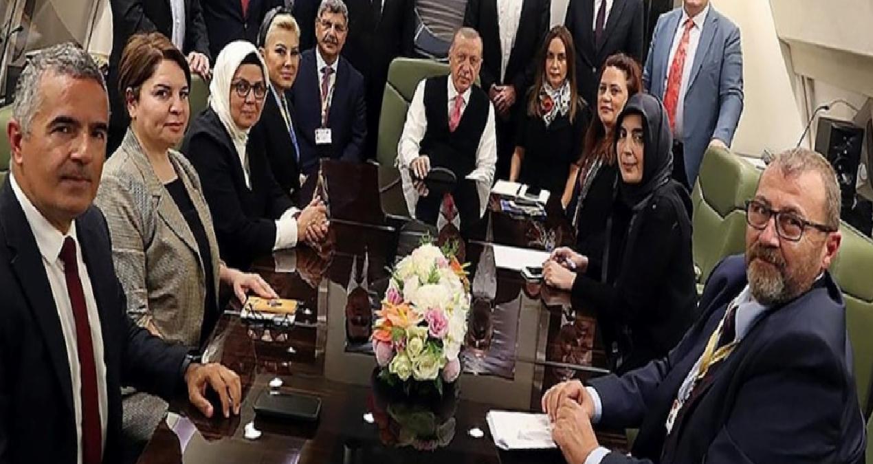 Diploma soruşturması Erdoğan’ın uçağındaki o gazeteciyi de vurdu!