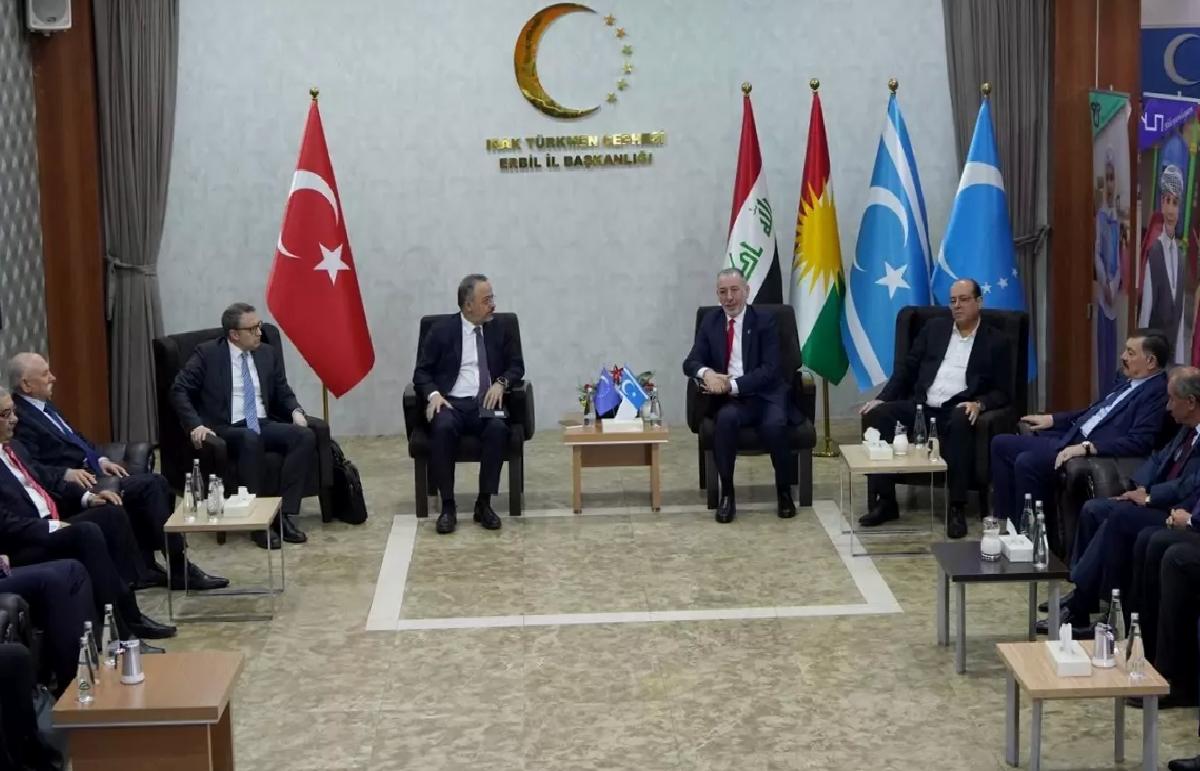 Dışişleri Bakan Yardımcısı Yılmaz, Erbil’de Irak Türkmen Cephesini ziyaret etti