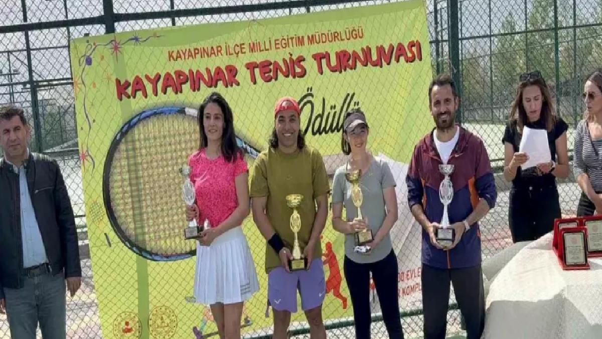 Diyarbakır’da Tenis Turnuvası Tamamlandı