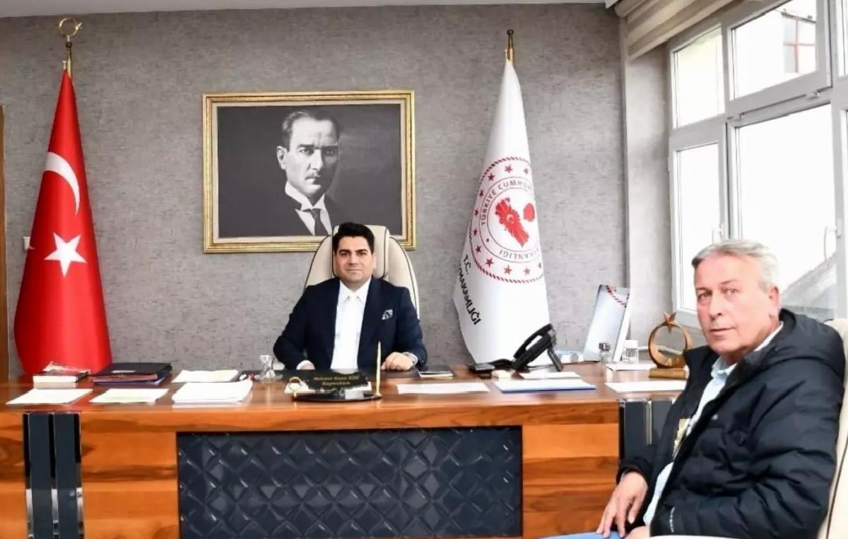 Dursun Murat Aydın’dan Kaymakam Kini’ye Ziyaret