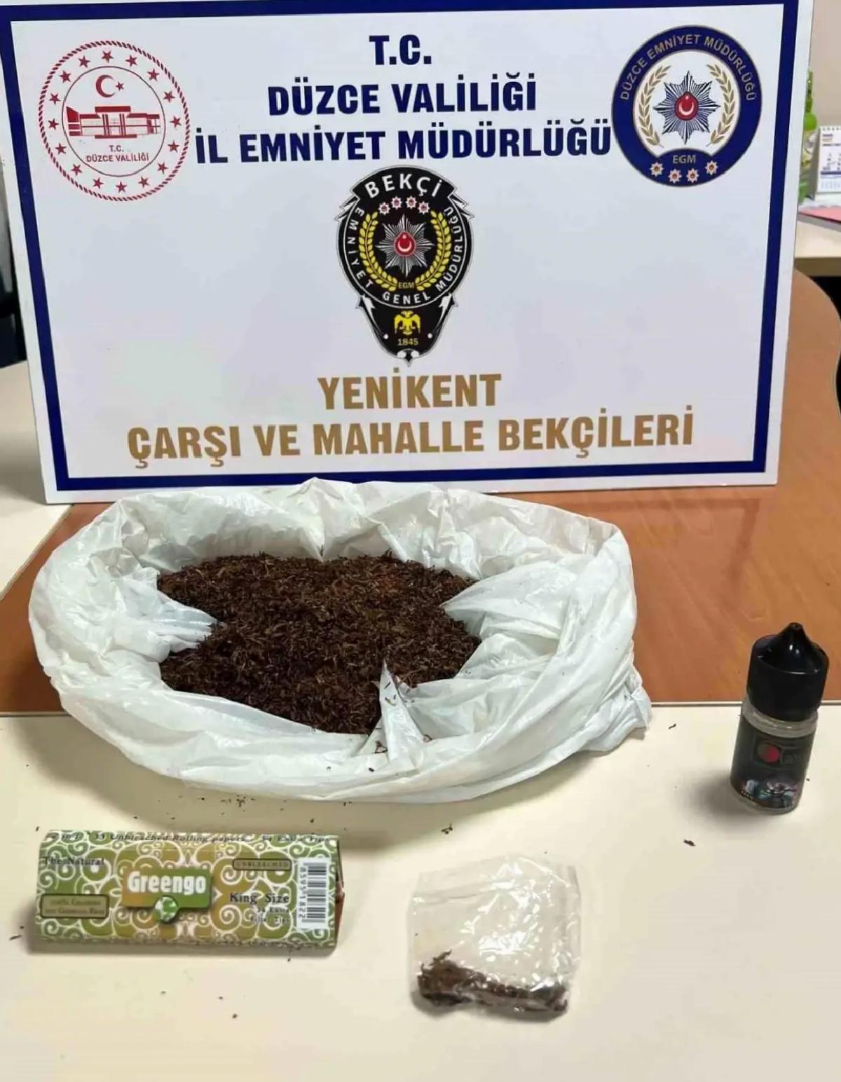 Düzce’de Gece Kartalları Uyuşturucu Ele Geçirdi