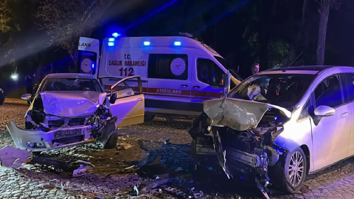 Edirne’de Trafik Kazası: 4 Yaralı