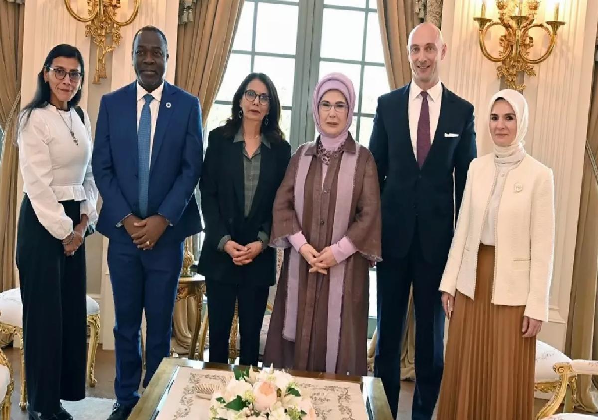 Emine Erdoğan, BM Genel Sekreteri Çocuklara Yönelik Şiddet Özel Temsilcisi M’jid ile görüştü